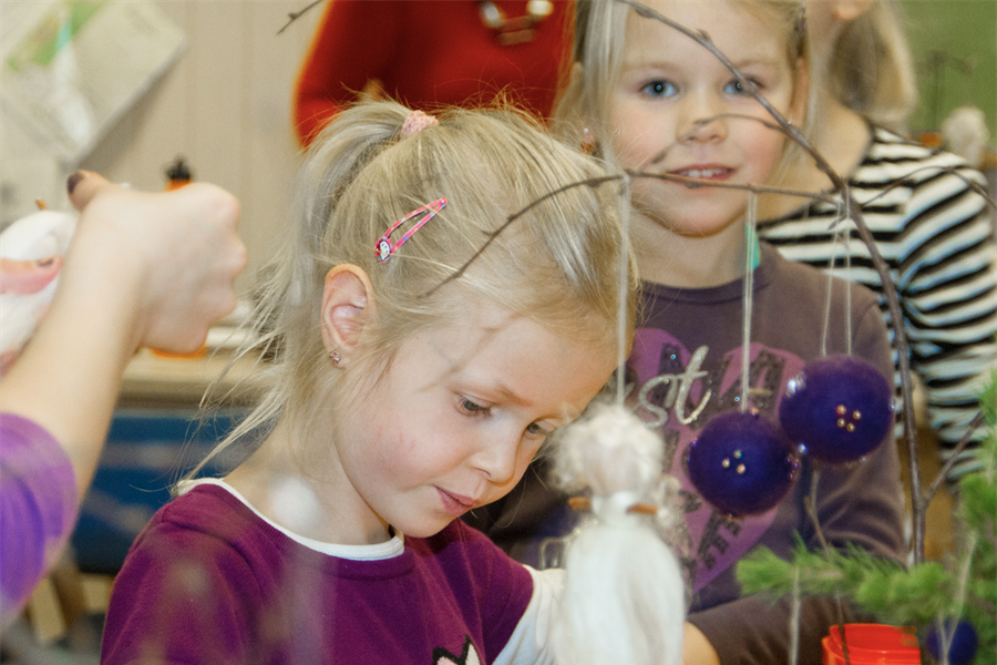 Juleverksted for små og store