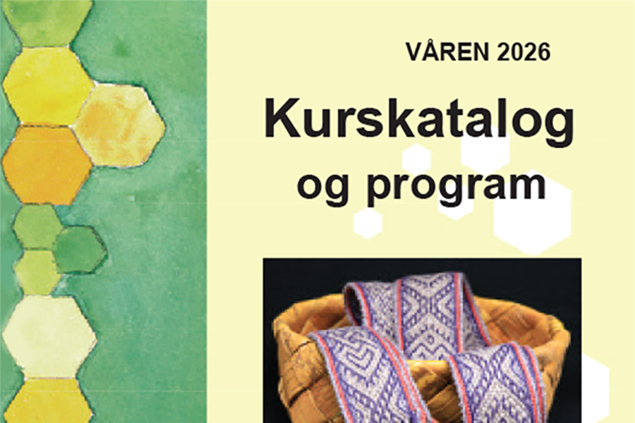 Da er kurspåmeldingen for våren 2026 åpnet